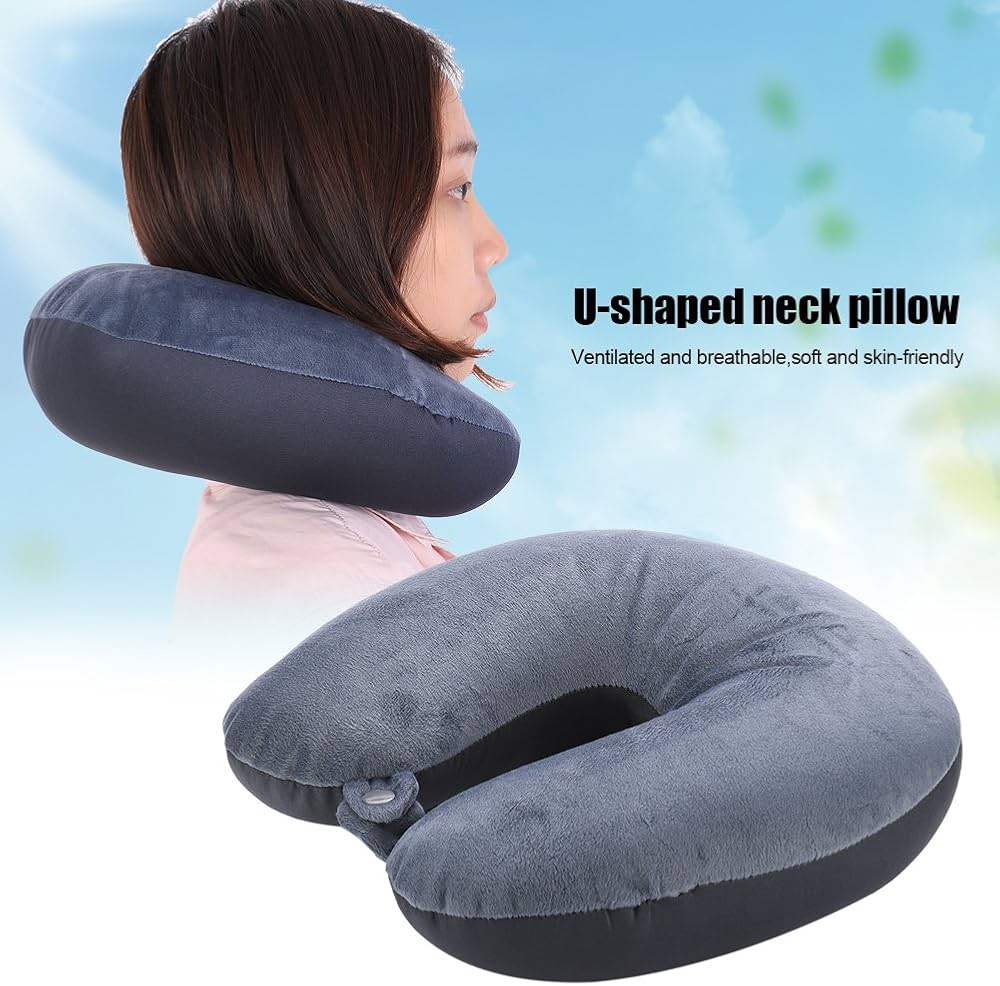 Memory Foam Travel Neck Pillow